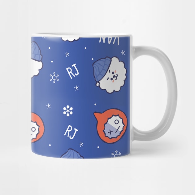 BT21 Let It Snow - RJ + Van by ZeroKara